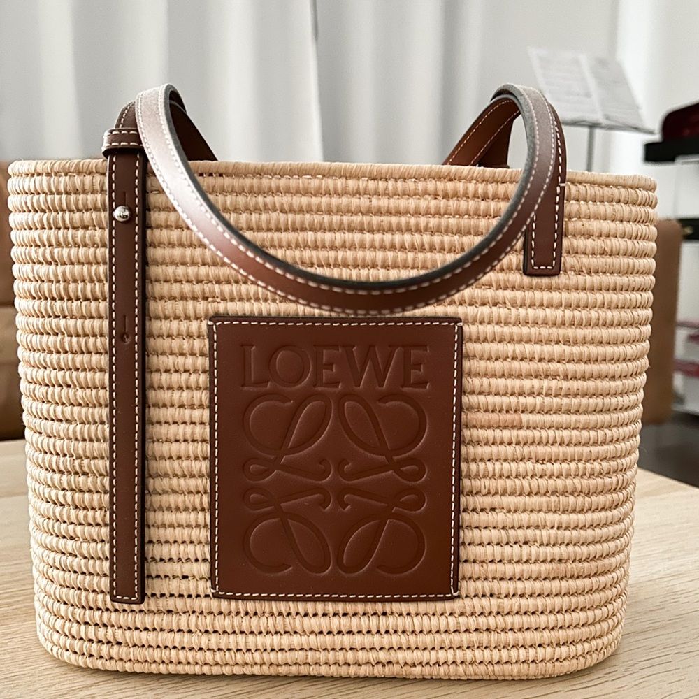 Loewe Square Small Basket tote bag - Picture 3 of 6